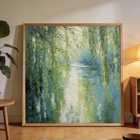 Willows on the water